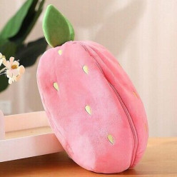 Erdbeere Kaninchen Maskottchen Plüsch 25cm