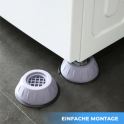 Antivibrationspads für Wasch- und Geschirrspülmaschinen 4 Stück