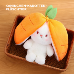 Karotte Kaninchen Maskottchen Plüsch 35cm