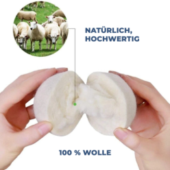 Wollkugeln zum Trocknen von Kleidung im Trockner 3 Stück
