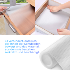 Antirutsch-Schutzmatte für Schubladen Schränke 300x50cm