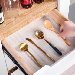 Antirutsch-Schutzmatte für Schubladen Schränke 300x50cm