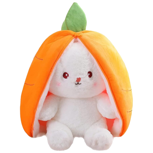 Karotte Kaninchen Maskottchen Plüsch 35cm