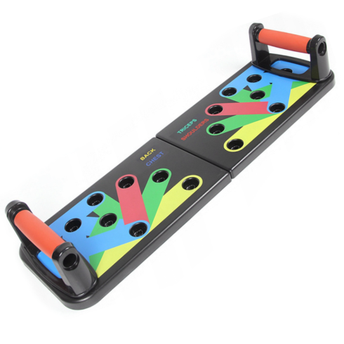 Liegestützgriffe Transportbrett 14in1